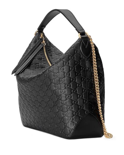 guccissima hobo bag|gucci large hobo bag.